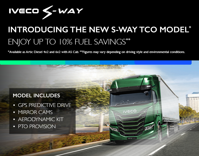 IMPROVE YOUR TOTAL COST OF OWNERSHIP WITH THE NEW S-WAY TCO MODEL